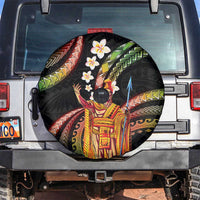 Hawaii King Kamehameha Spare Tire Cover Fantastic Plumeria Reggae