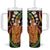 Hawaii King Kamehameha Tumbler With Handle Fantastic Plumeria Reggae