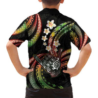 Hawaii Shaka Sign Hawaiian Shirt Fantastic Frangipani Reggae