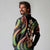 Hawaiian Ukulele Long Sleeve Polo Shirt Jawaiian Fantastic Plumeria