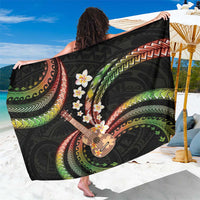 Hawaiian Ukulele Sarong Jawaiian Fantastic Plumeria