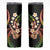 Hawaiian Ukulele Skinny Tumbler Jawaiian Fantastic Plumeria