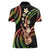 Hawaiian Ukulele Women Polo Shirt Jawaiian Fantastic Plumeria