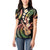 Hawaiian Ukulele Women Polo Shirt Jawaiian Fantastic Plumeria