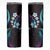 Hawaii Map Kanaka Maoli Skinny Tumbler Fantastic Frangipani Amethyst Gradient