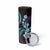 Hawaii Plumeria Skinny Tumbler Amethyst Gradient Polynesian Pattern