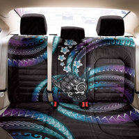 Hawaii Shaka Sign Back Car Seat Cover Fantastic Frangipani Amethyst Gradient