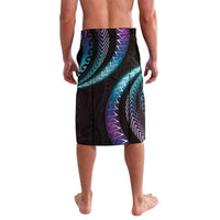 Hawaii Shaka Sign Lavalava Fantastic Frangipani Amethyst Gradient