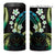 Hawaii Map Kanaka Maoli 4 in 1 Can Cooler Tumbler Fantastic Frangipani Chartreuse Cyan