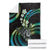 Hawaii Shaka Sign Blanket Fantastic Frangipani Chartreuse Cyan