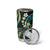 Hawaii Shaka Sign Tumbler Cup Fantastic Frangipani Chartreuse Cyan