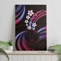 Hawaii Map Kanaka Maoli Canvas Wall Art Fantastic Frangipani Sweet Dream LT01 - Polynesian Pride