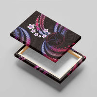 Hawaii Map Kanaka Maoli Canvas Wall Art Fantastic Frangipani Sweet Dream LT01 - Polynesian Pride