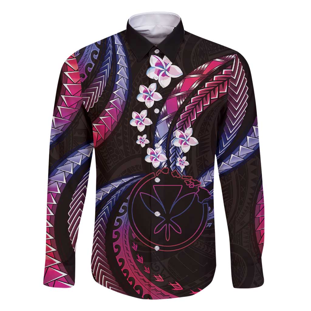 Hawaii Map Kanaka Maoli Family Matching Short Sleeve Bodycon Dress and Hawaiian Shirt Fantastic Frangipani Sweet Dream