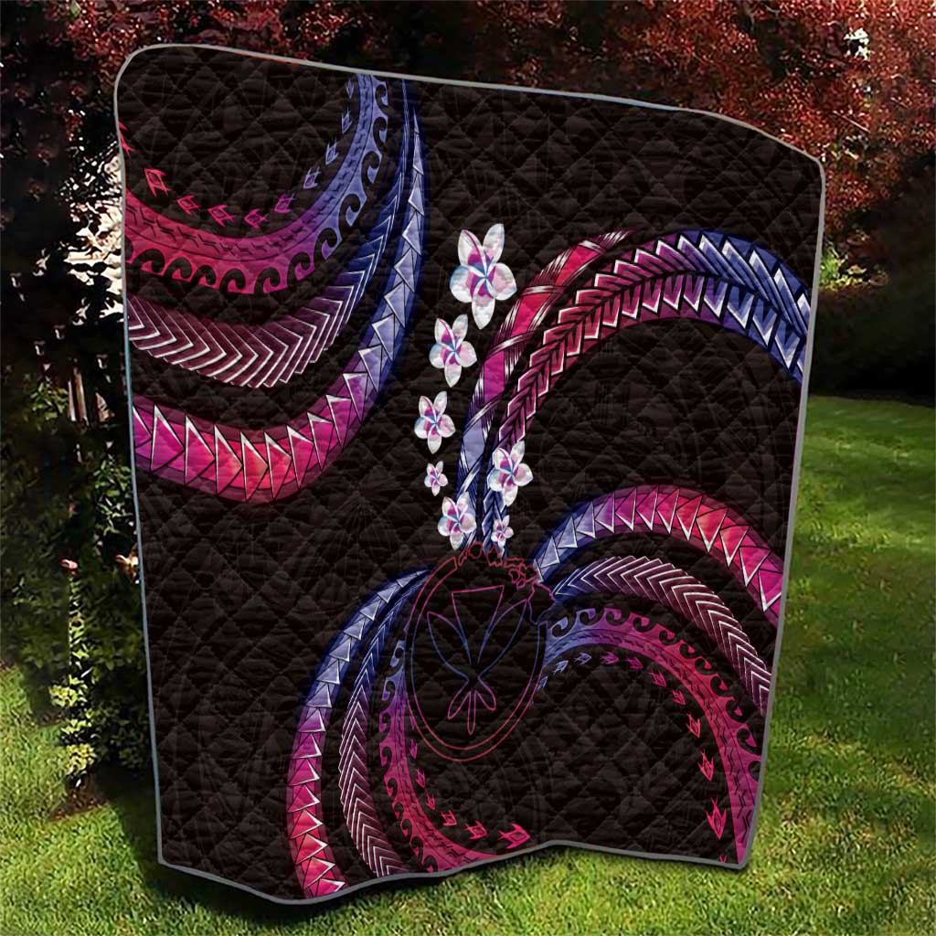 Hawaii Map Kanaka Maoli Quilt Fantastic Frangipani Sweet Dream