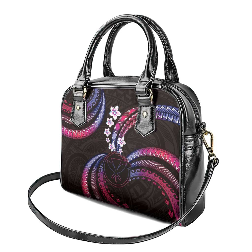 Hawaii Map Kanaka Maoli Shoulder Handbag Fantastic Frangipani Sweet Dream