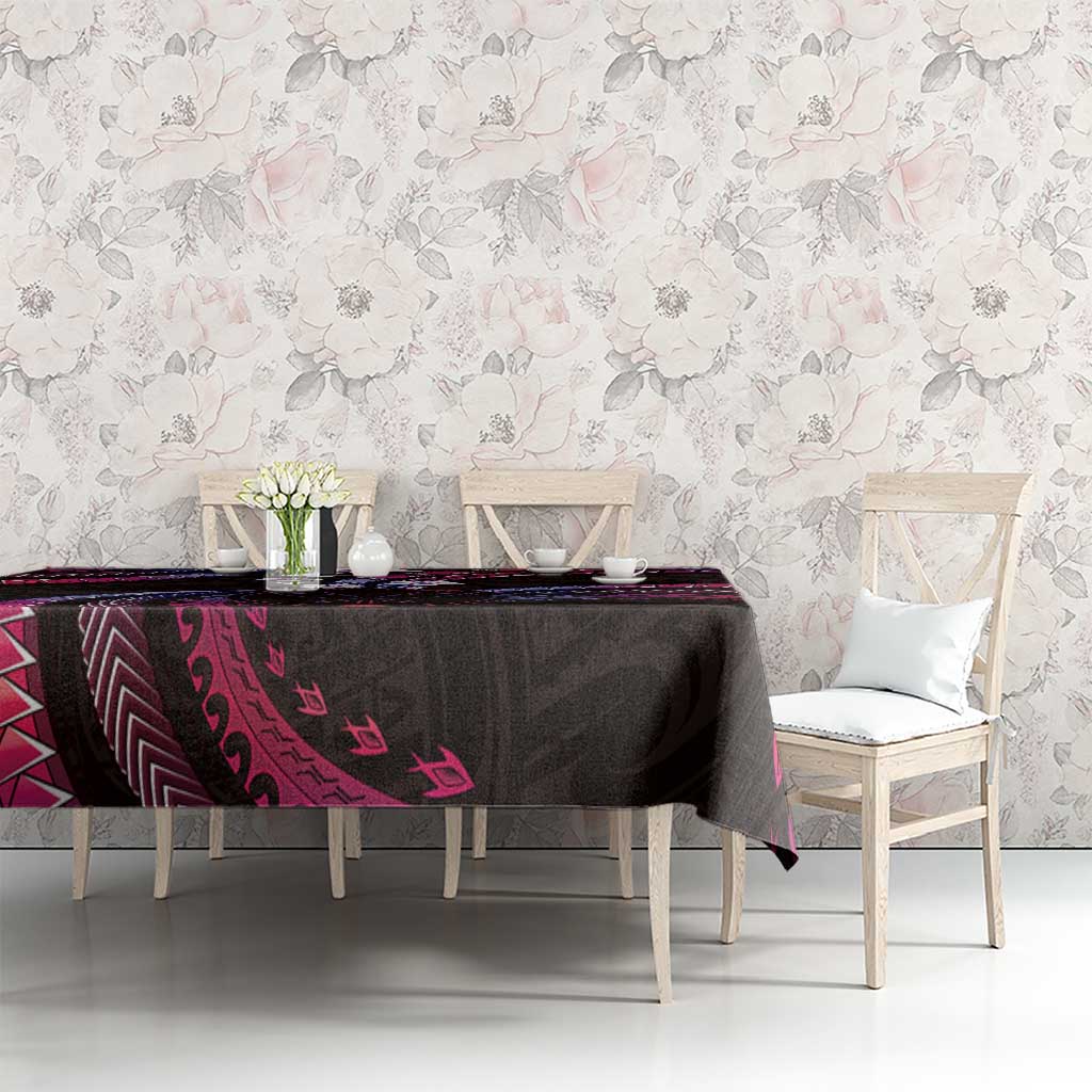 Hawaii Map Kanaka Maoli Tablecloth Fantastic Frangipani Sweet Dream