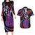 Hawaii King Kamehameha Couples Matching Long Sleeve Bodycon Dress and Hawaiian Shirt Fantastic Plumeria Sweet Vibes