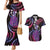Hawaii King Kamehameha Couples Matching Mermaid Dress and Hawaiian Shirt Fantastic Plumeria Sweet Vibes