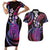 Hawaii King Kamehameha Couples Matching Short Sleeve Bodycon Dress and Hawaiian Shirt Fantastic Plumeria Sweet Vibes