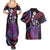 Hawaii King Kamehameha Couples Matching Summer Maxi Dress and Hawaiian Shirt Fantastic Plumeria Sweet Vibes