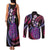 Hawaii King Kamehameha Couples Matching Tank Maxi Dress and Long Sleeve Button Shirt Fantastic Plumeria Sweet Vibes