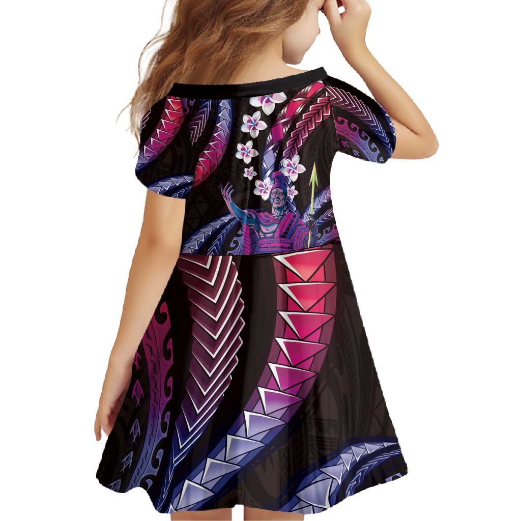 Hawaii King Kamehameha Family Matching Mermaid Dress and Hawaiian Shirt Fantastic Plumeria Sweet Vibes