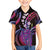 Hawaii King Kamehameha Family Matching Off Shoulder Short Dress and Hawaiian Shirt Fantastic Plumeria Sweet Vibes