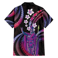 Hawaii King Kamehameha Family Matching Tank Maxi Dress and Hawaiian Shirt Fantastic Plumeria Sweet Vibes