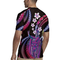 Hawaii King Kamehameha Rugby Jersey Fantastic Plumeria Sweet Vibes LT01 - Polynesian Pride