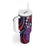 Hawaii King Kamehameha Tumbler With Handle Fantastic Plumeria Sweet Vibes