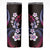 Hawaii Plumeria Skinny Tumbler Sweet Gradient Polynesian Pattern