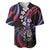 Hawaii Shaka Sign Baseball Jersey Fantastic Frangipani Sweet Vibes
