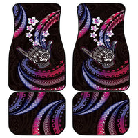 Hawaii Shaka Sign Car Mats Fantastic Frangipani Sweet Vibes