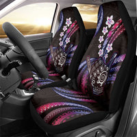 Hawaii Shaka Sign Car Seat Cover Fantastic Frangipani Sweet Vibes