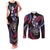 Hawaii Shaka Sign Couples Matching Tank Maxi Dress and Long Sleeve Button Shirt Fantastic Frangipani Sweet Vibes
