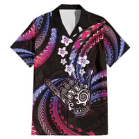 Hawaii Shaka Sign Family Matching Mermaid Dress and Hawaiian Shirt Fantastic Frangipani Sweet Vibes