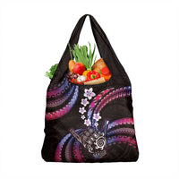 Hawaii Shaka Sign Grocery Bag Fantastic Frangipani Sweet Vibes