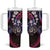 Hawaii Shaka Sign Tumbler With Handle Fantastic Frangipani Sweet Vibes