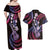 Hawaiian Ukulele Couples Matching Off Shoulder Maxi Dress and Hawaiian Shirt Sweet Dream Fantastic Plumeria