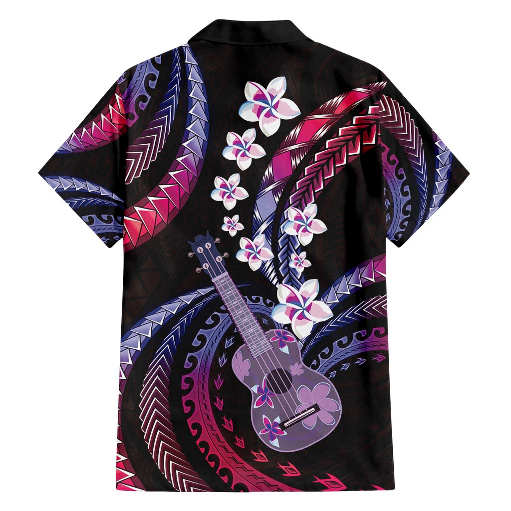 Hawaiian Ukulele Family Matching Puletasi and Hawaiian Shirt Sweet Dream Fantastic Plumeria LT01 - Polynesian Pride
