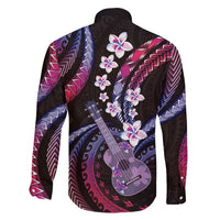 Hawaiian Ukulele Family Matching Puletasi and Hawaiian Shirt Sweet Dream Fantastic Plumeria LT01 - Polynesian Pride