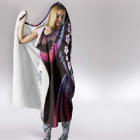 Hawaiian Ukulele Hooded Blanket Sweet Dream Fantastic Plumeria LT01 - Polynesian Pride