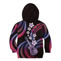 Hawaiian Ukulele Kid Hoodie Sweet Dream Fantastic Plumeria