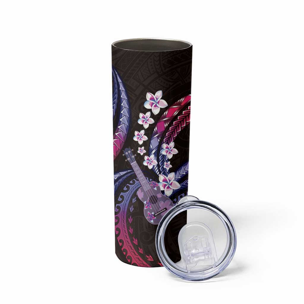 Hawaiian Ukulele Skinny Tumbler Sweet Dream Fantastic Plumeria