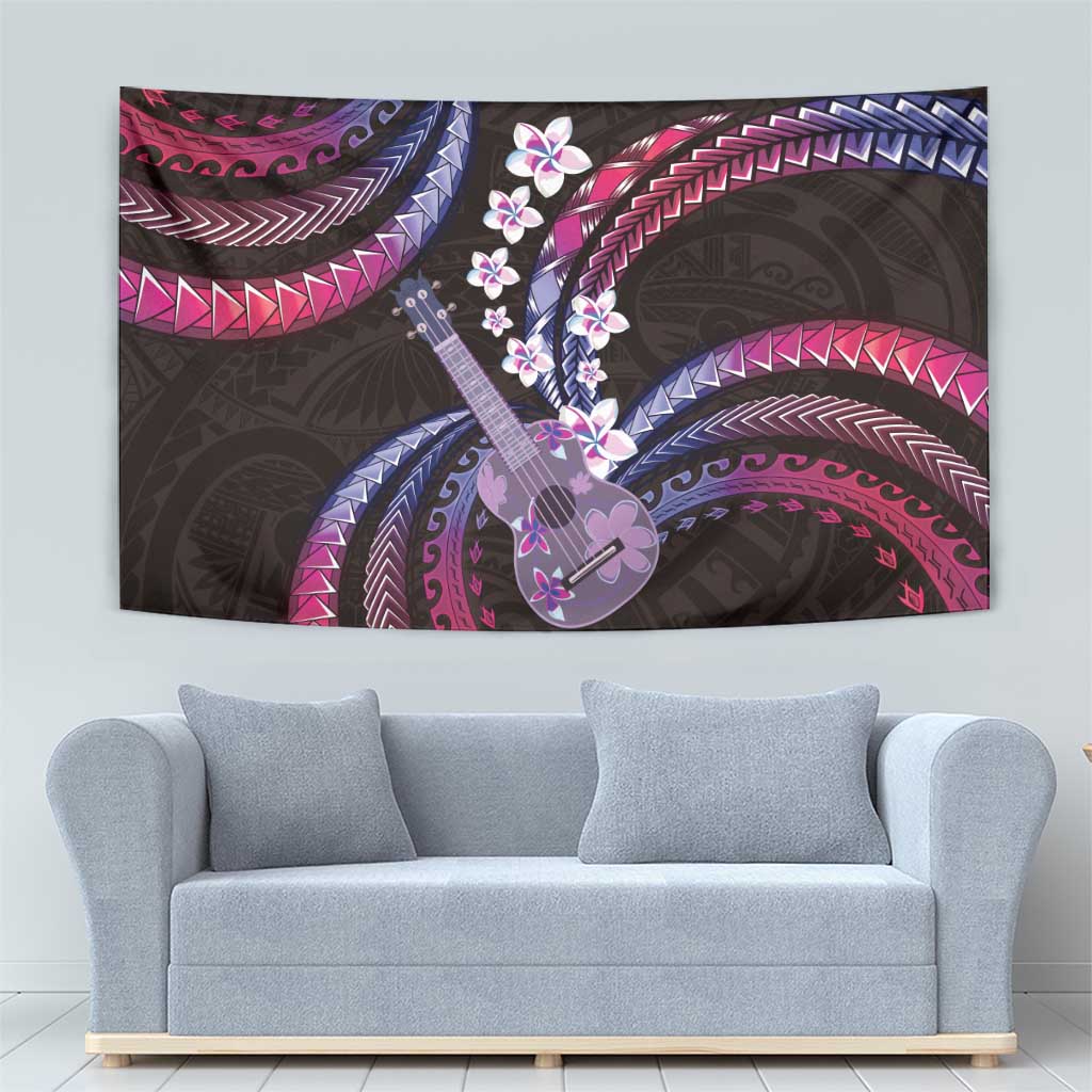 Hawaiian Ukulele Tapestry Sweet Dream Fantastic Plumeria LT01 - Polynesian Pride