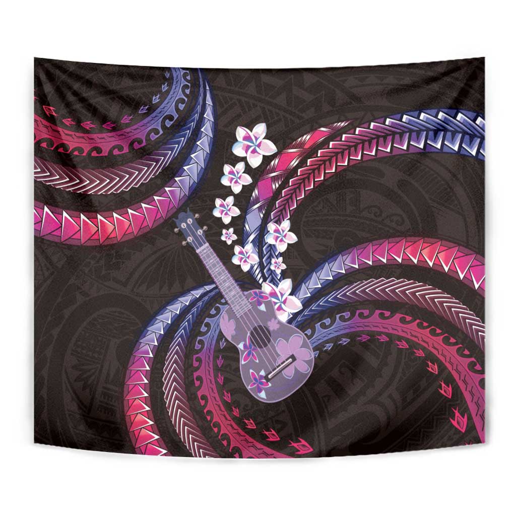 Hawaiian Ukulele Tapestry Sweet Dream Fantastic Plumeria LT01 - Polynesian Pride