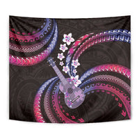 Hawaiian Ukulele Tapestry Sweet Dream Fantastic Plumeria LT01 - Polynesian Pride