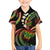 Hawaii Turtles Plumeria Family Matching Off The Shoulder Long Sleeve Dress and Hawaiian Shirt Reggae Polynesian Pattern