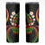 Hawaii Turtles Plumeria Skinny Tumbler Reggae Polynesian Pattern